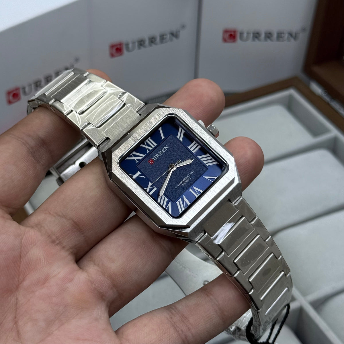 CURREN X CARTIER ORIGINAL PARA HOMBRE REF SANTOS 8482-PA