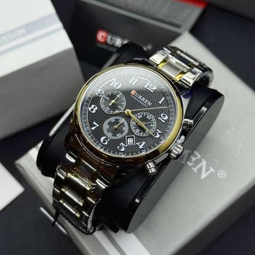 CURREN ORIGINAL FUNCIONAL PARA HOMBRE REF 8466- BN