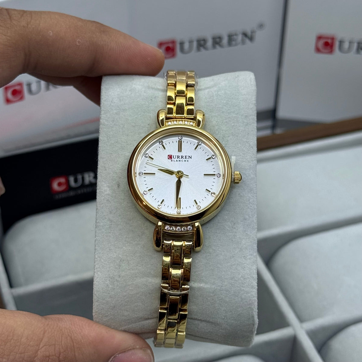 CURREN TIPO JOYA ORIGINAL PARA DAMA REF 9098-DB