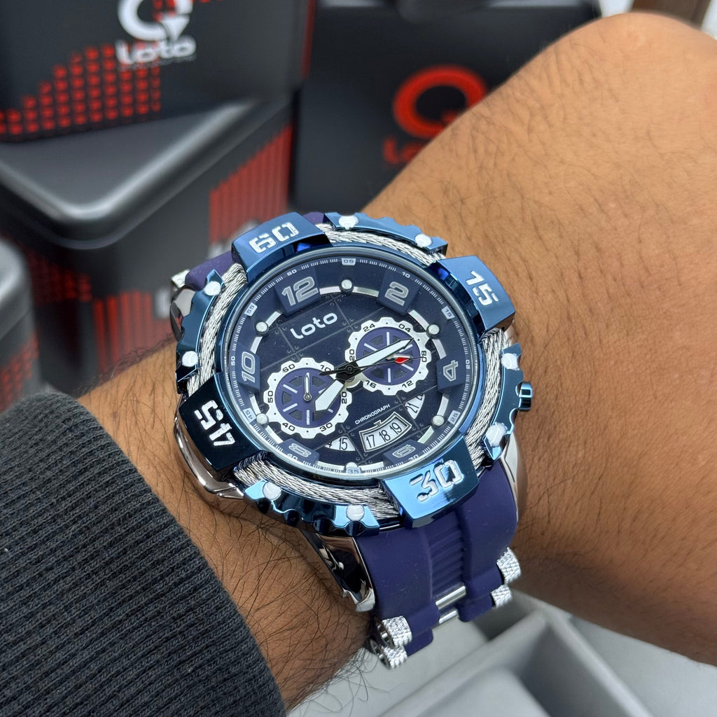 LOTO X INVICTA ORIGINAL  FUNCIONAL SUMERGIBLE PARA HOMBRE REF-2544-AP