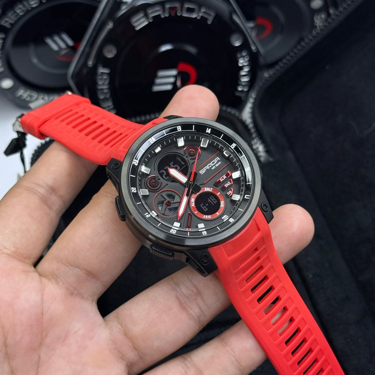 SANDA ORIGINAL DOBLE HORA PARA HOMBRE REF-3379-RNN