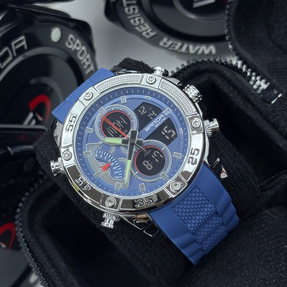 SANDA ORIGINAL DOBLE HORA PARA HOMBRE REF-5104-APA