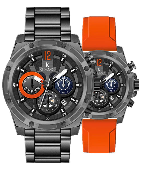 RELOJ KOSMO K4000G PARA HOMBRE CRONÓGRAFO DOS PULSOS INTERCAMBIABLES