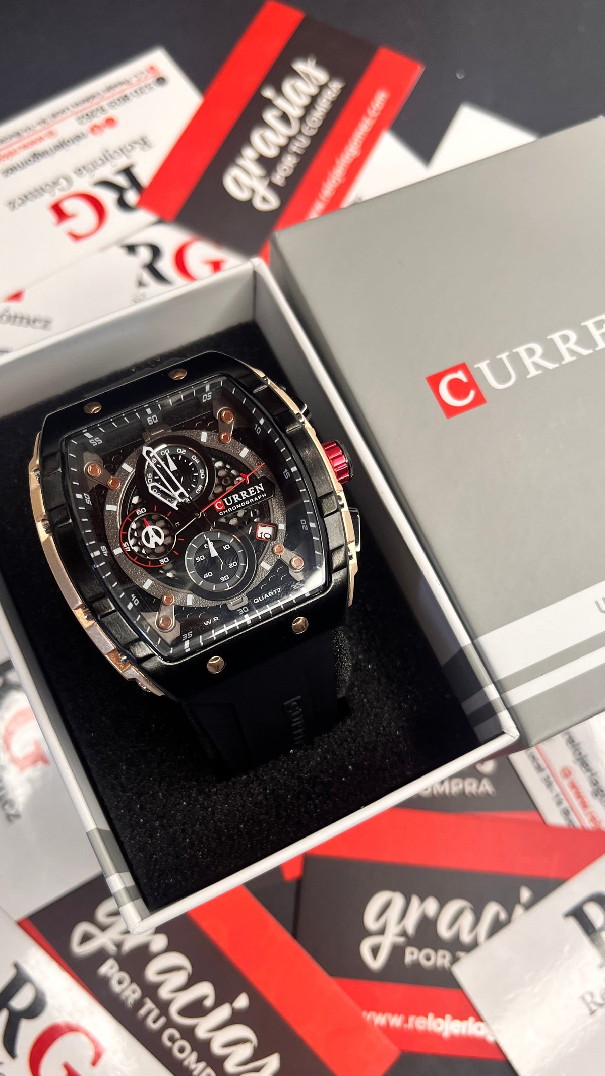 CURREN ORIGINAL PARA HOMBRE REF 8442NNOR