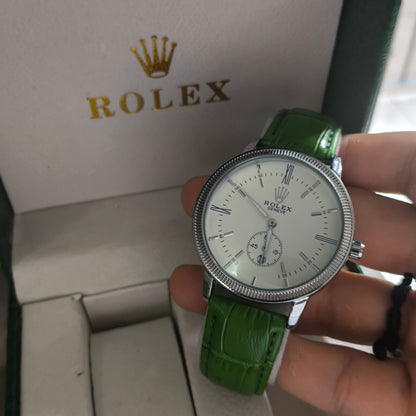 ROLEX SENCILLO CUERO PARA HOMBRE REF-VP