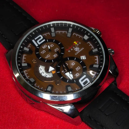 TAG HEUER CR7 CHRONO CUEROPARA HOMBRE REF-NGRMAERRE