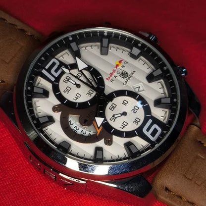 TAG HEUER CR7 CHRONO CUEROPARA HOMBRE REF-MRRPLY