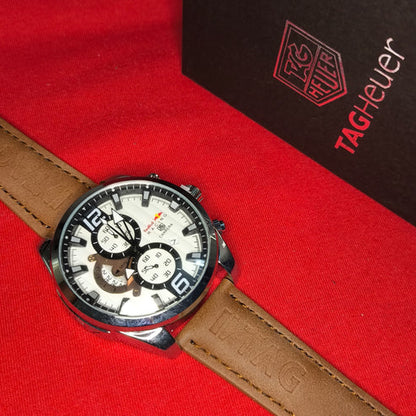 TAG HEUER CR7 CHRONO CUEROPARA HOMBRE REF-MRRPLY