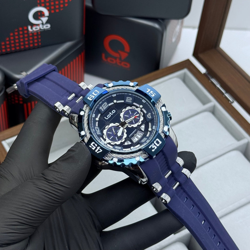 LOTO X INVICTA ORIGINAL  FUNCIONAL SUMERGIBLE PARA HOMBRE REF-2544-AP