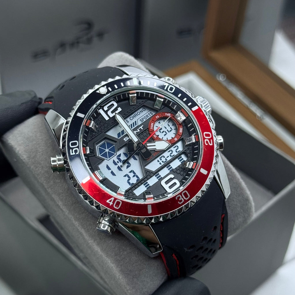 SAINT x RLX ORIGINAL DOBLE HORA PARA HOMBRE REF-6023-NPR