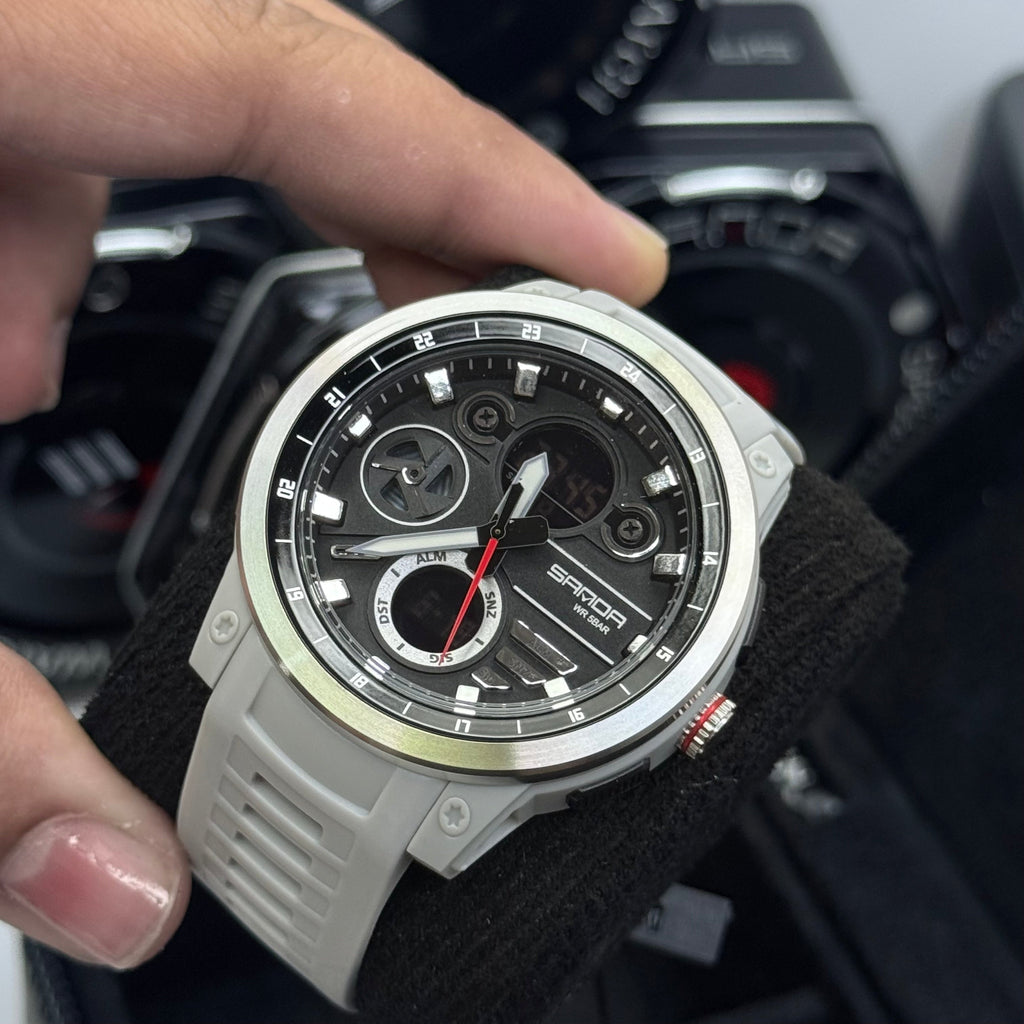 SANDA ORIGINAL DOBLE HORA PARA HOMBRE REF-3379-GPG