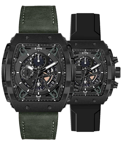 RELOJ KOSMO K3997G PARA HOMBRE CRONÓGRAFO DOS PULSOS INTERCAMBIABLES