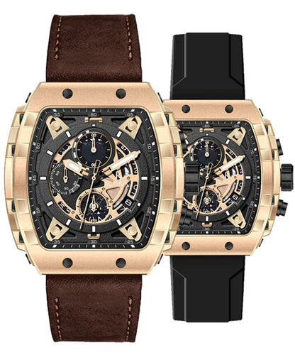 RELOJ KOSMO K3997G PARA HOMBRE CRONÓGRAFO DOS PULSOS INTERCAMBIABLES