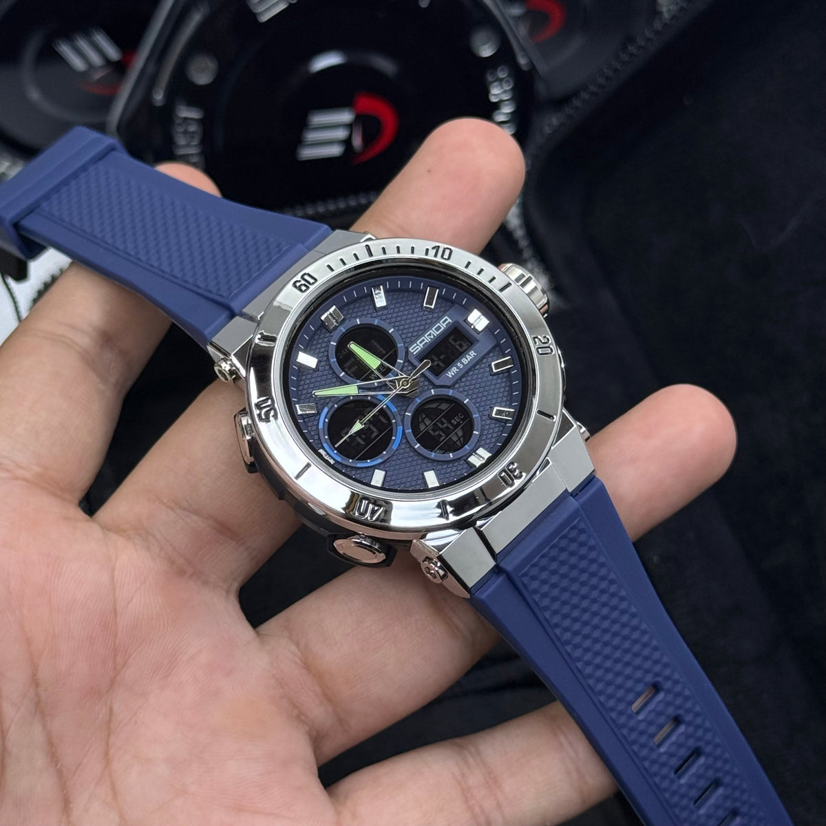 SANDA ORIGINAL DOBLE HORA PARA HOMBRE REF-6191-APA
