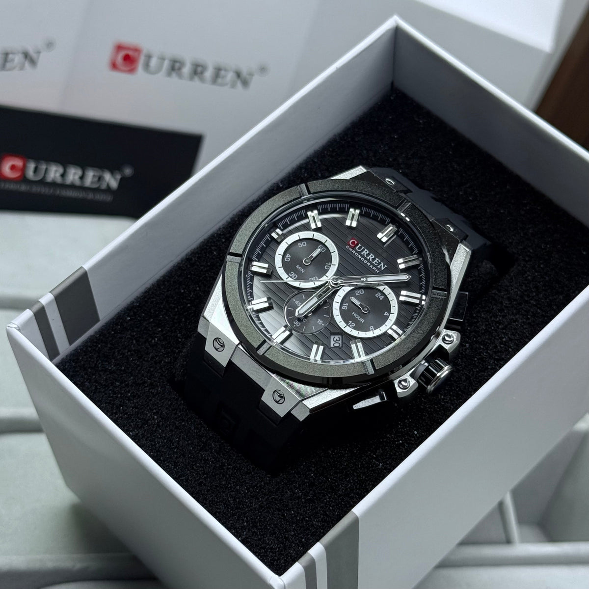 CURREN ORIGINAL PARA HOMBRE FUNCIONAL REF 8487 NP