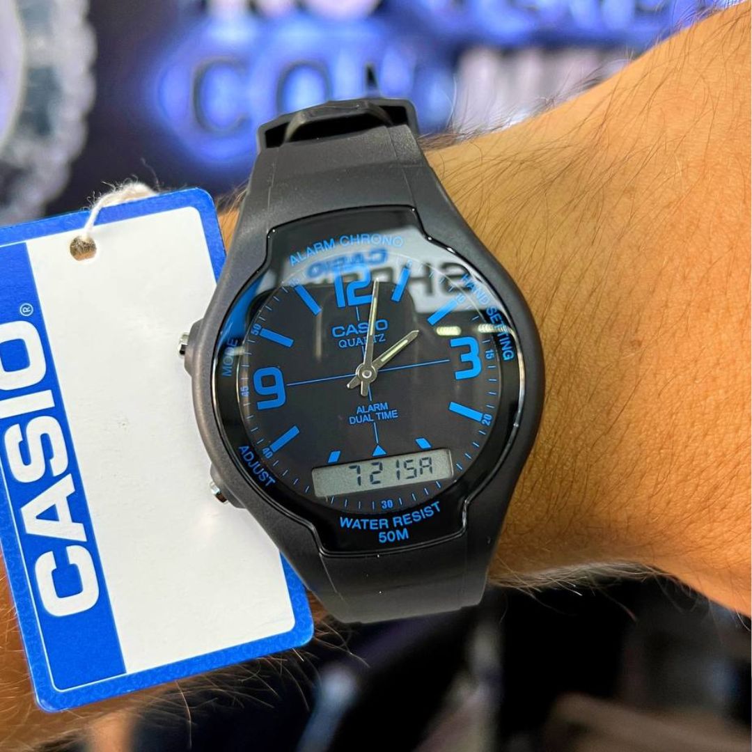 CASIO ORIGINAL PARA HOMBRE REF-AW-90H-2B