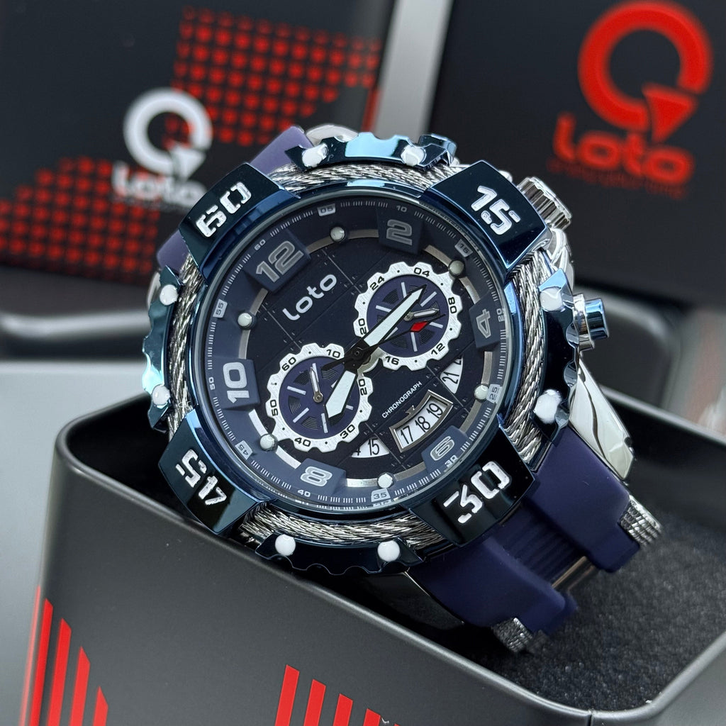 LOTO X INVICTA ORIGINAL  FUNCIONAL SUMERGIBLE PARA HOMBRE REF-2544-AP