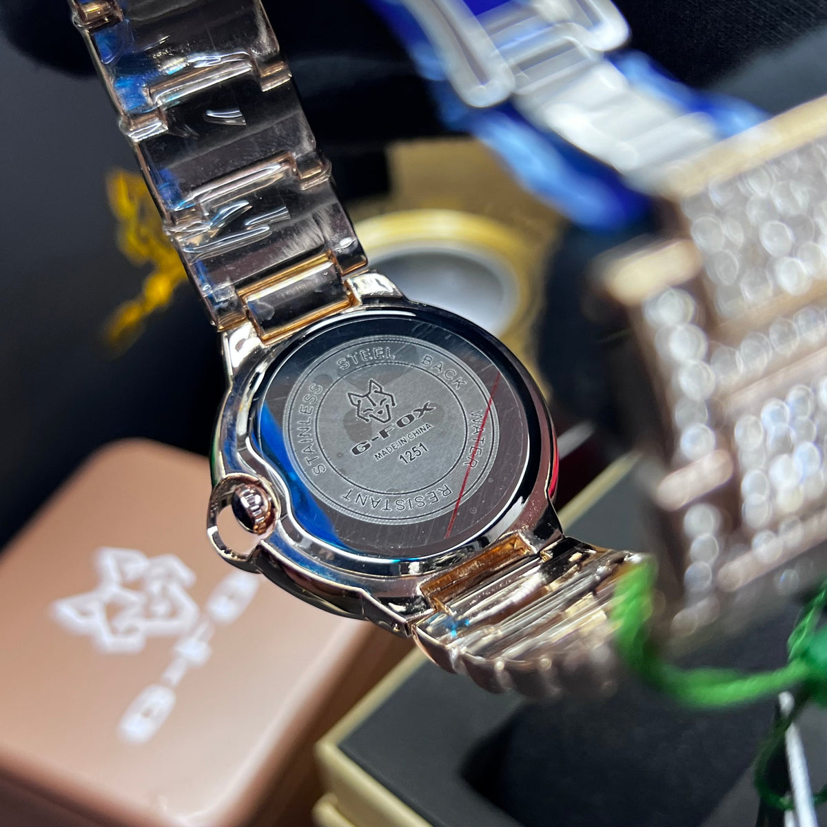 G FOX ORIGINAL x CARTIER PARA HOMBRE SUMERGIBLE  REF-TORBILLON CUBANO-1251-OR
