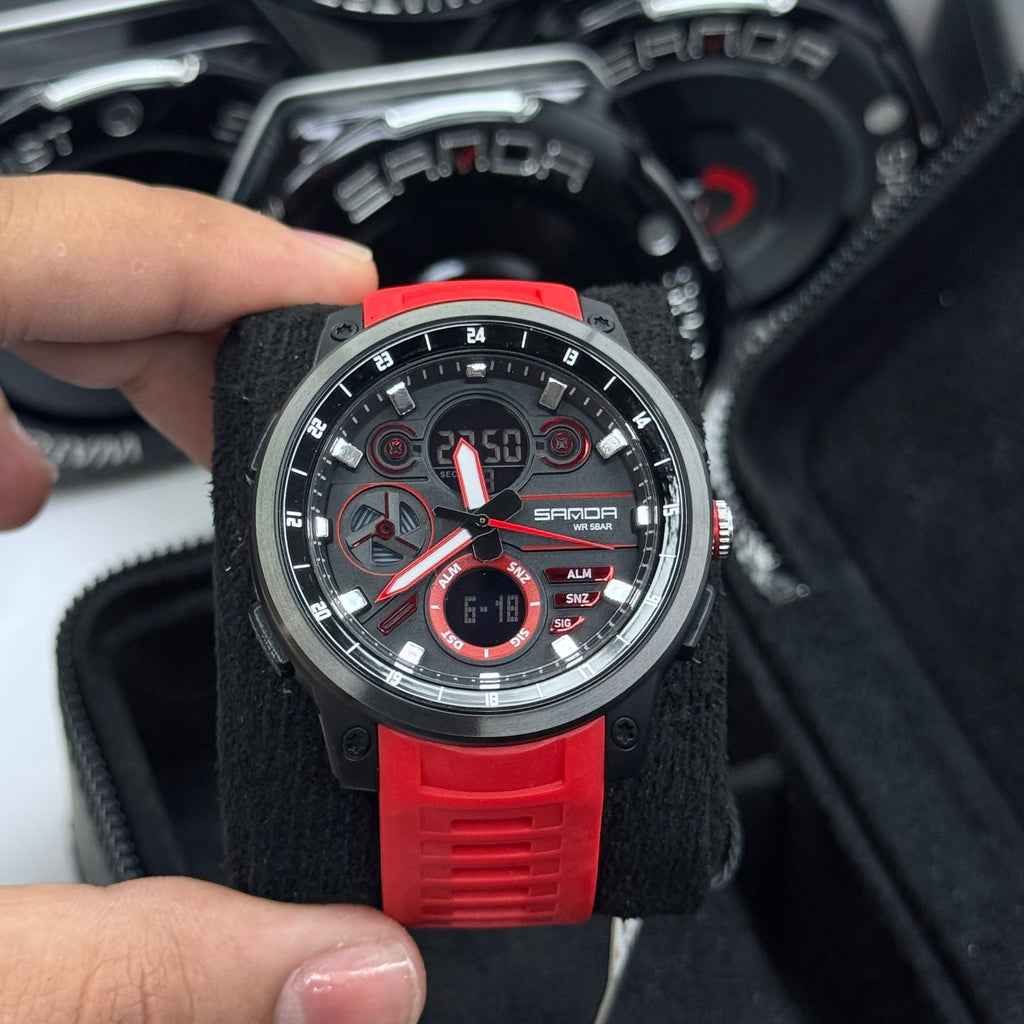 SANDA ORIGINAL DOBLE HORA PARA HOMBRE REF-3379-RNN