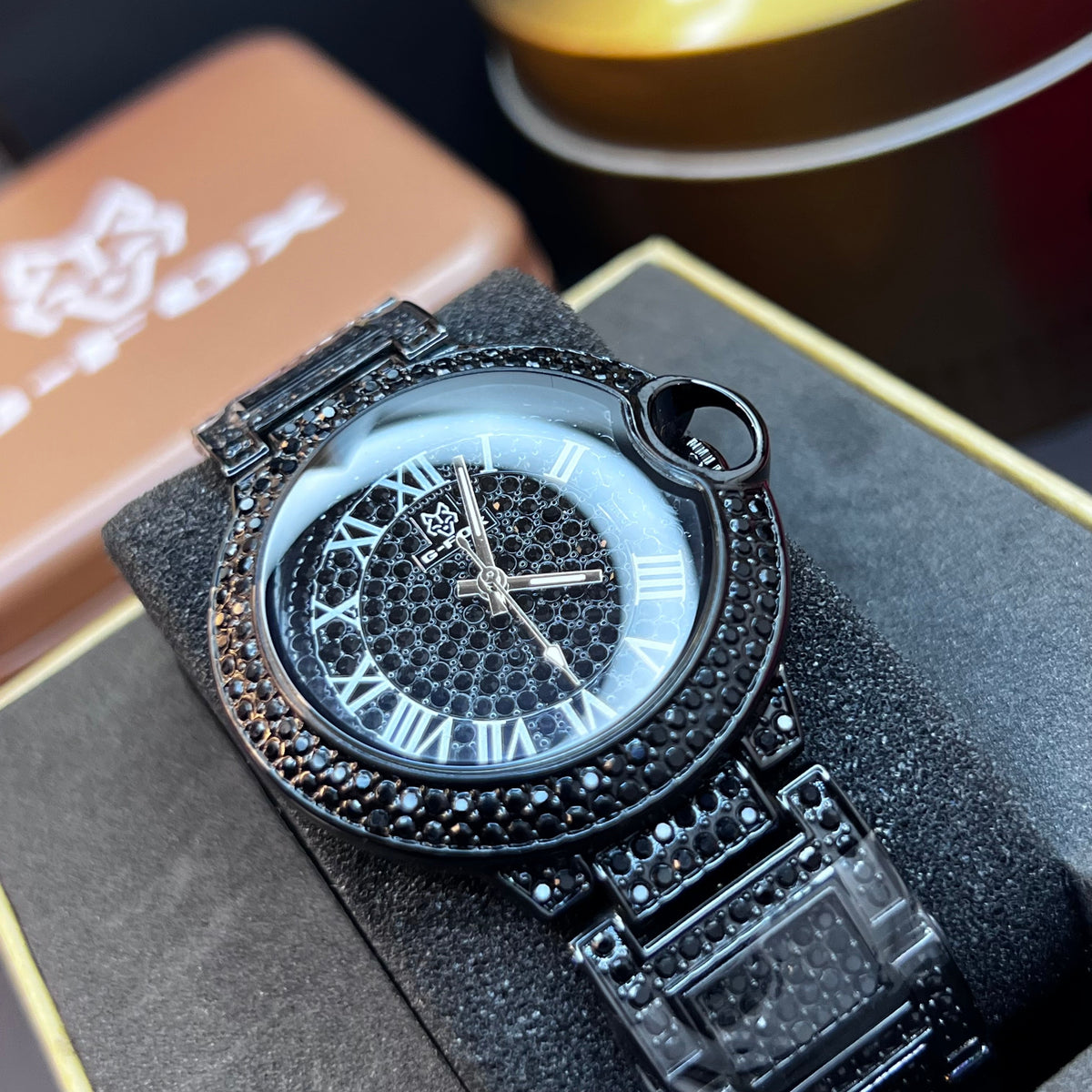 PAREJA G FOX ORIGINAL x CARTIER SUMERGIBLE  REF-TORBILLON CUBANO-1251-N