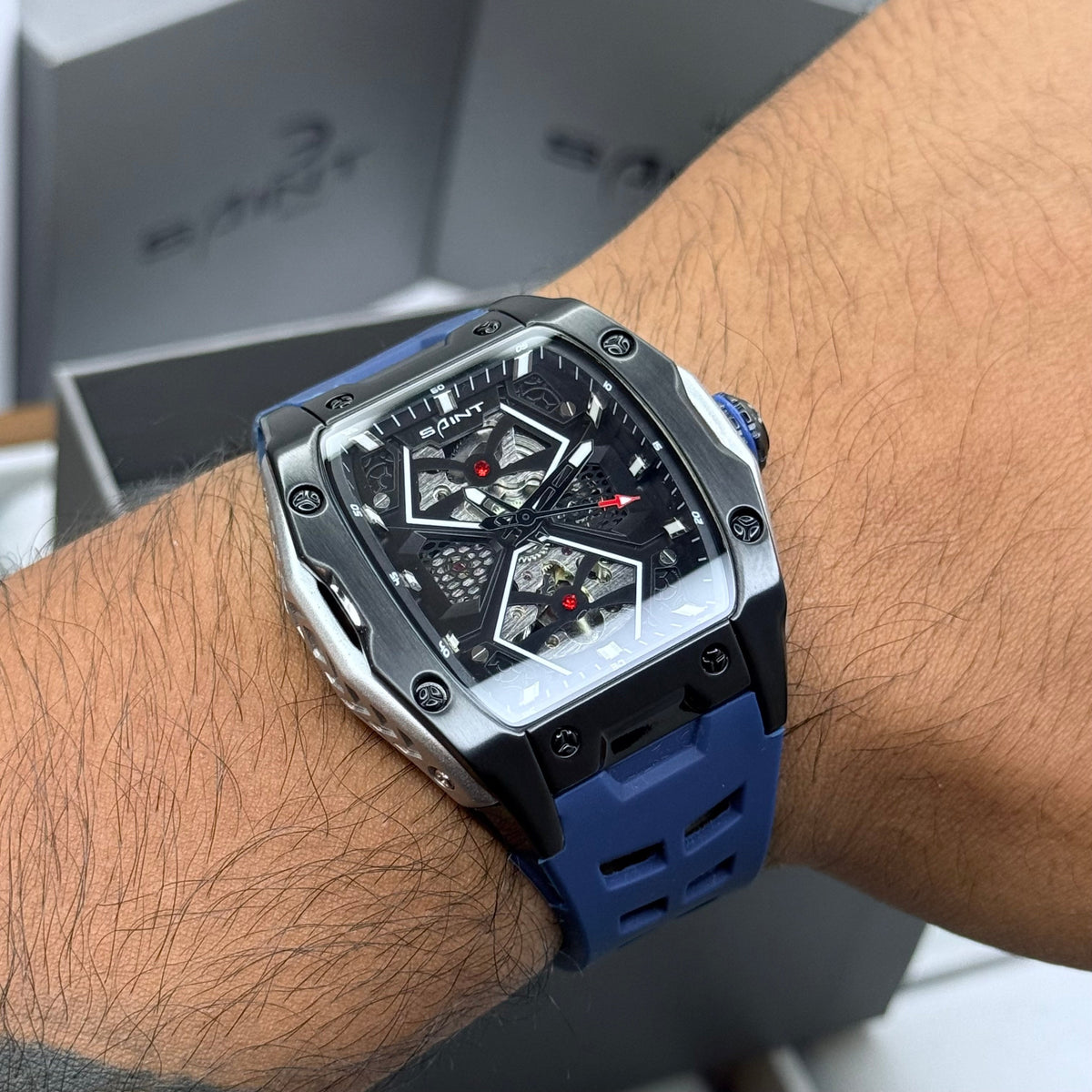 SAINT x RICHARD MILLER ORIGINAL PARA HOMBRE AUTOMÁTICO GOMAREF-9087-APN