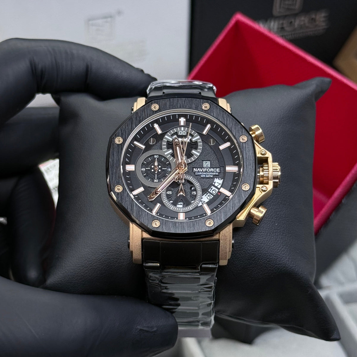 NAVIFORCE CRONOGRAFO ORIGINAL PARA HOMBRE REF NF8065-NORN