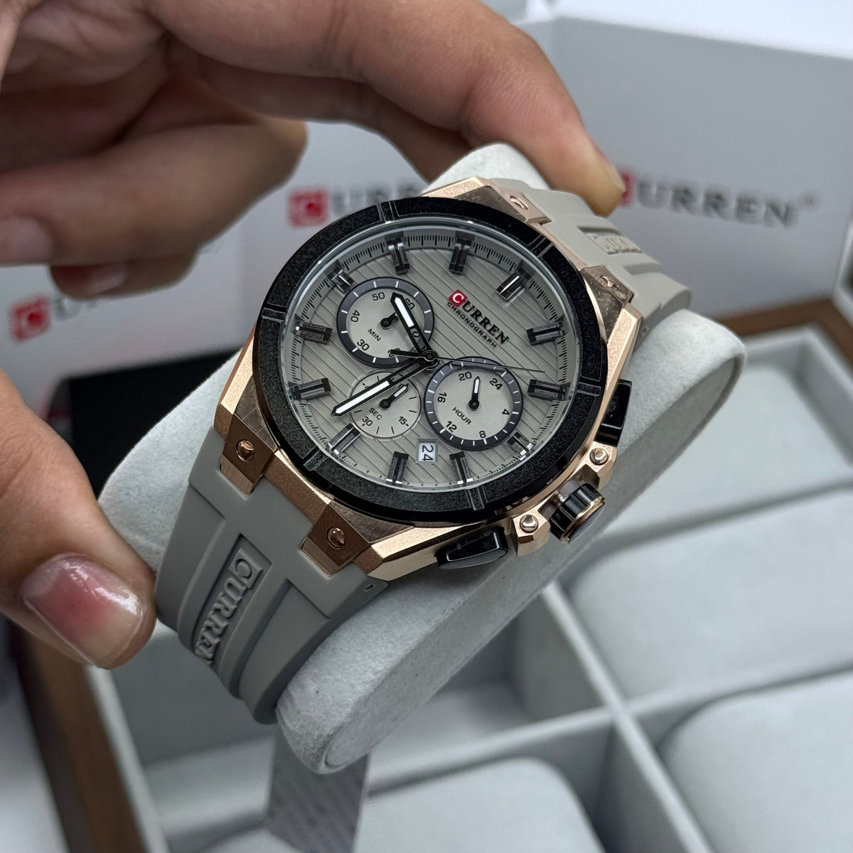 CURREN ORIGINAL PARA HOMBRE FUNCIONAL REF 8487 GOR