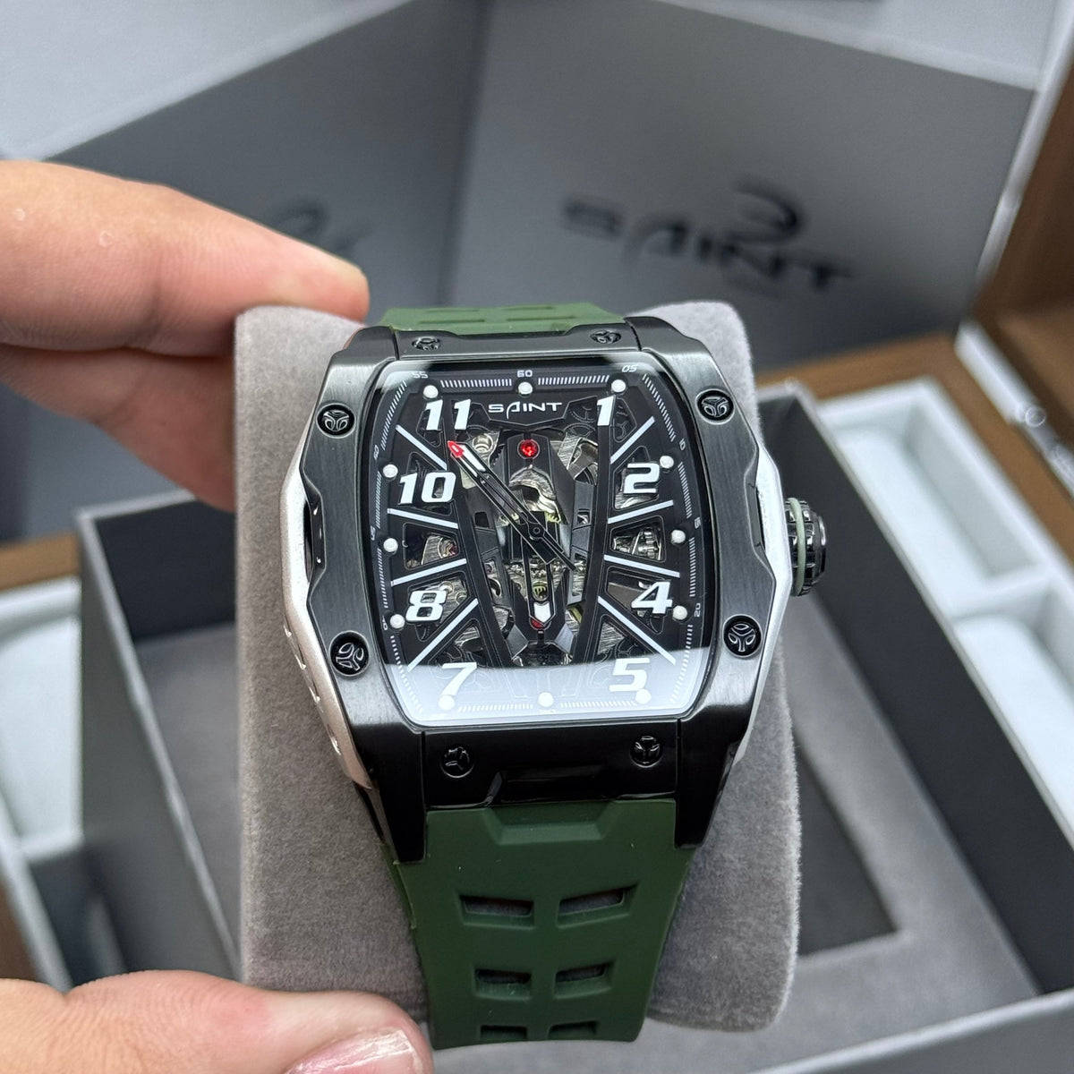 SAINT x RICHARD MILLER ORIGINAL PARA HOMBRE AUTOMÁTICO GOMAREF-9087-VPN