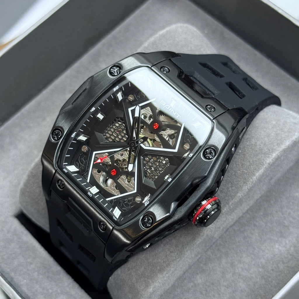 SAINT x RICHARD MILLER ORIGINAL PARA HOMBRE AUTOMATICO GOMA REF-9087-NN