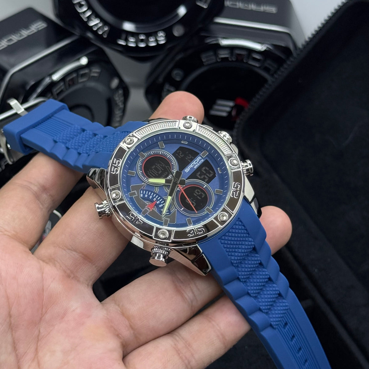 SANDA ORIGINAL DOBLE HORA PARA HOMBRE REF-5104-APA