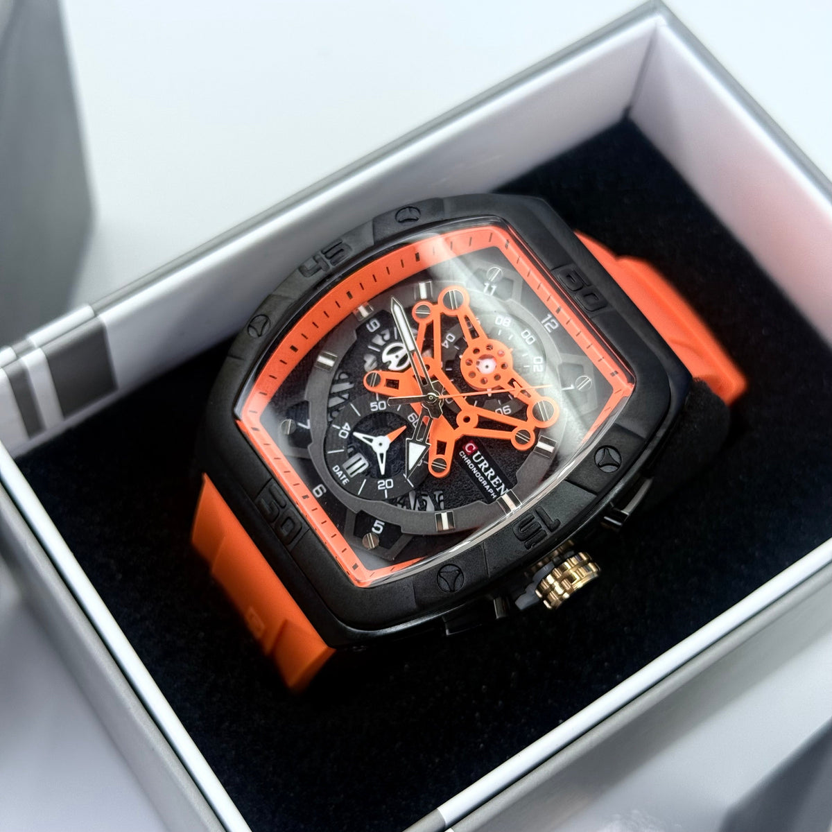 CURREN x RICHARD MILLER ORIGINAL PARA HOMBRE FUNCIONAL REF 8443-N