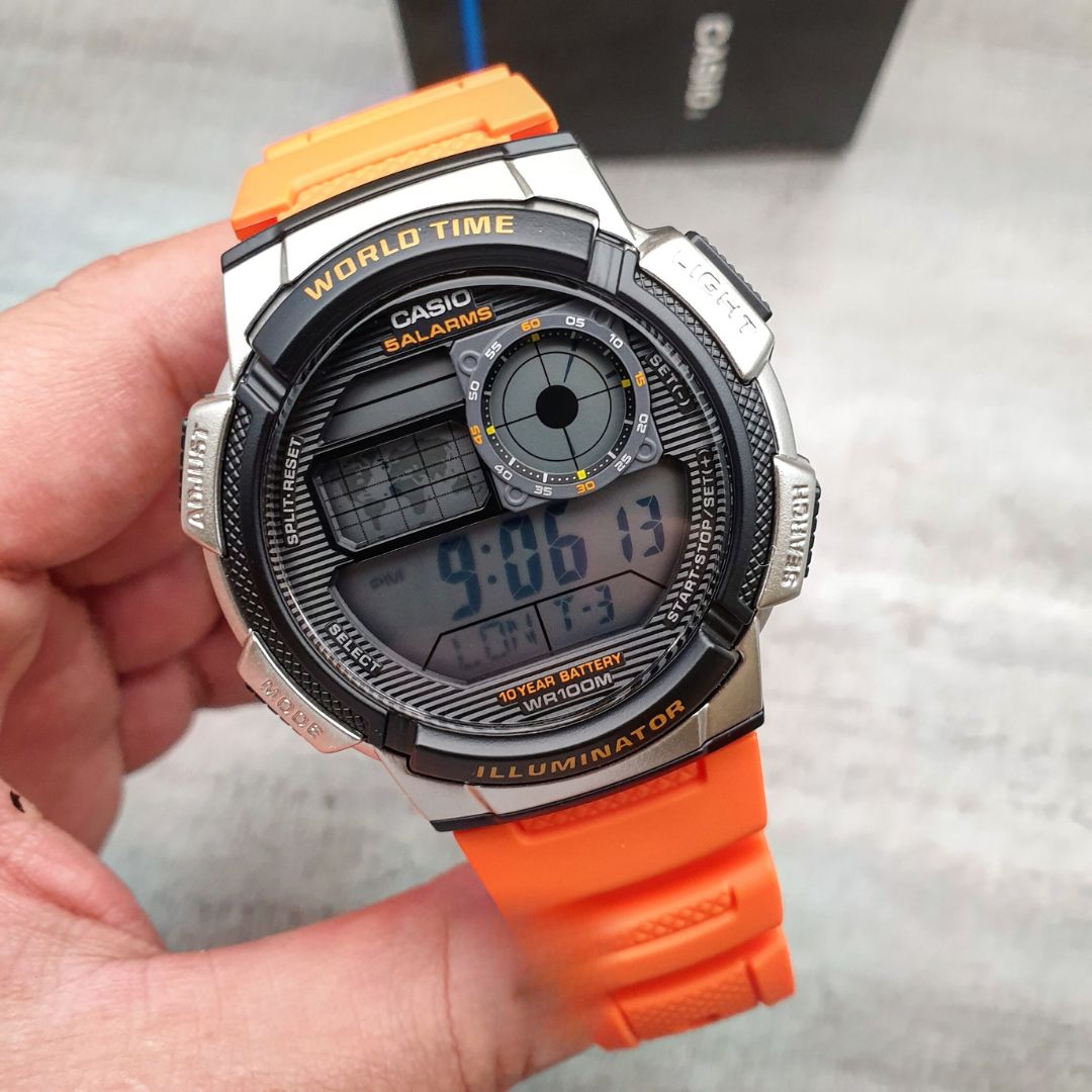 CASIO ORIGINAL PARA HOMBRE REF-AE-1000W-4B