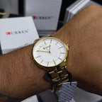 CURREN ORIGINAL PLANO  PARA HOMBRE REF 8321-D