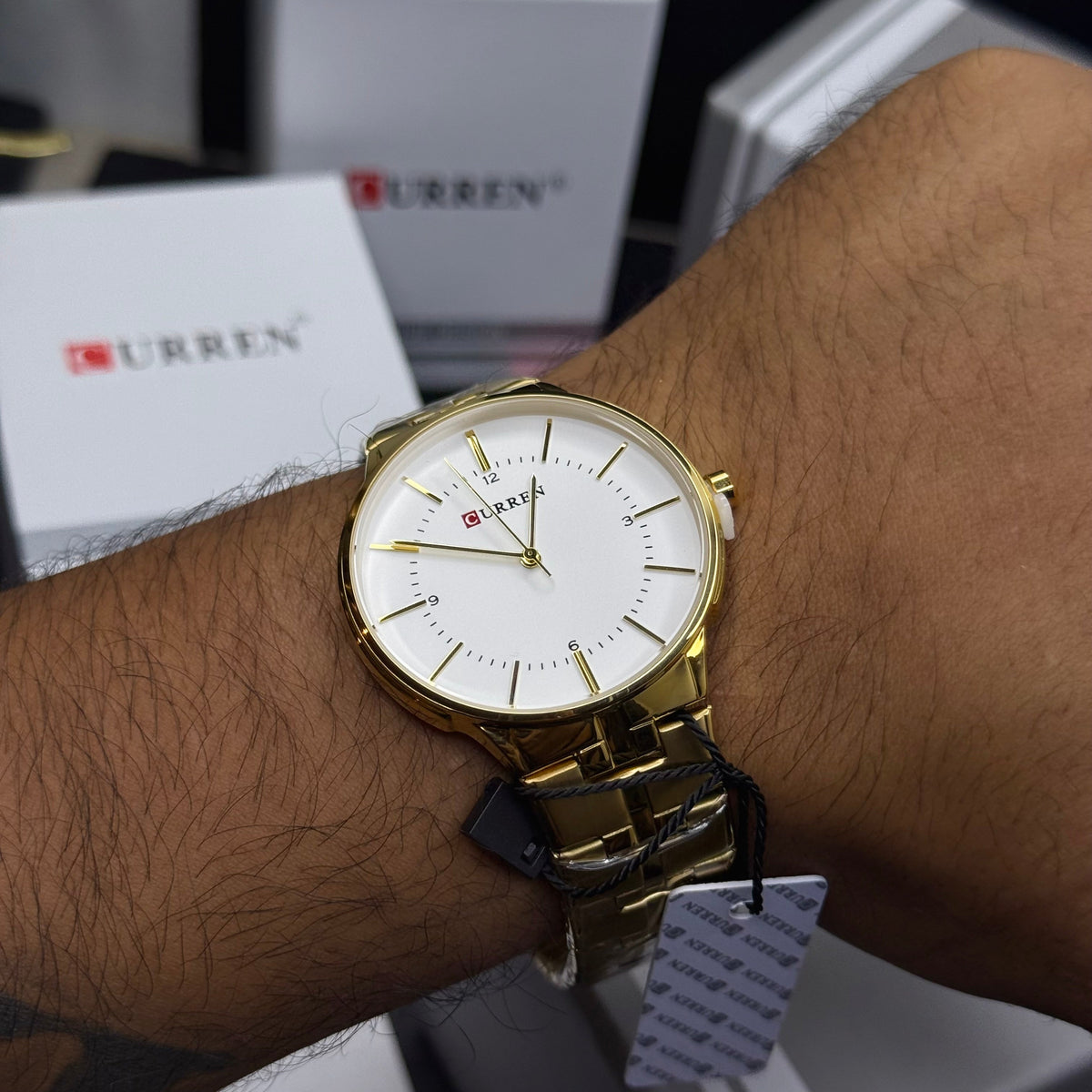 CURREN ORIGINAL PLANO  PARA HOMBRE REF 8321-D