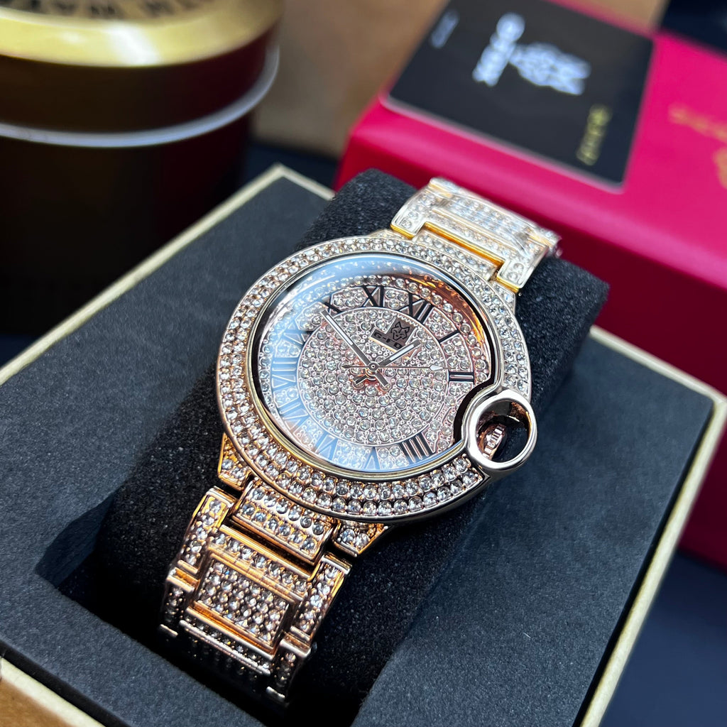 G FOX ORIGINAL x CARTIER PARA DAMA SUMERGIBLE  REF-TORBILLON CUBANO-1251-OR