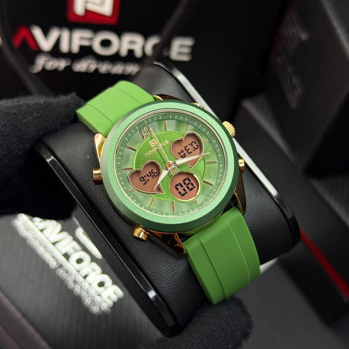 NAVIFORCE DOBLE HORA ORIGINAL PARA DAMA REF NF5045-V