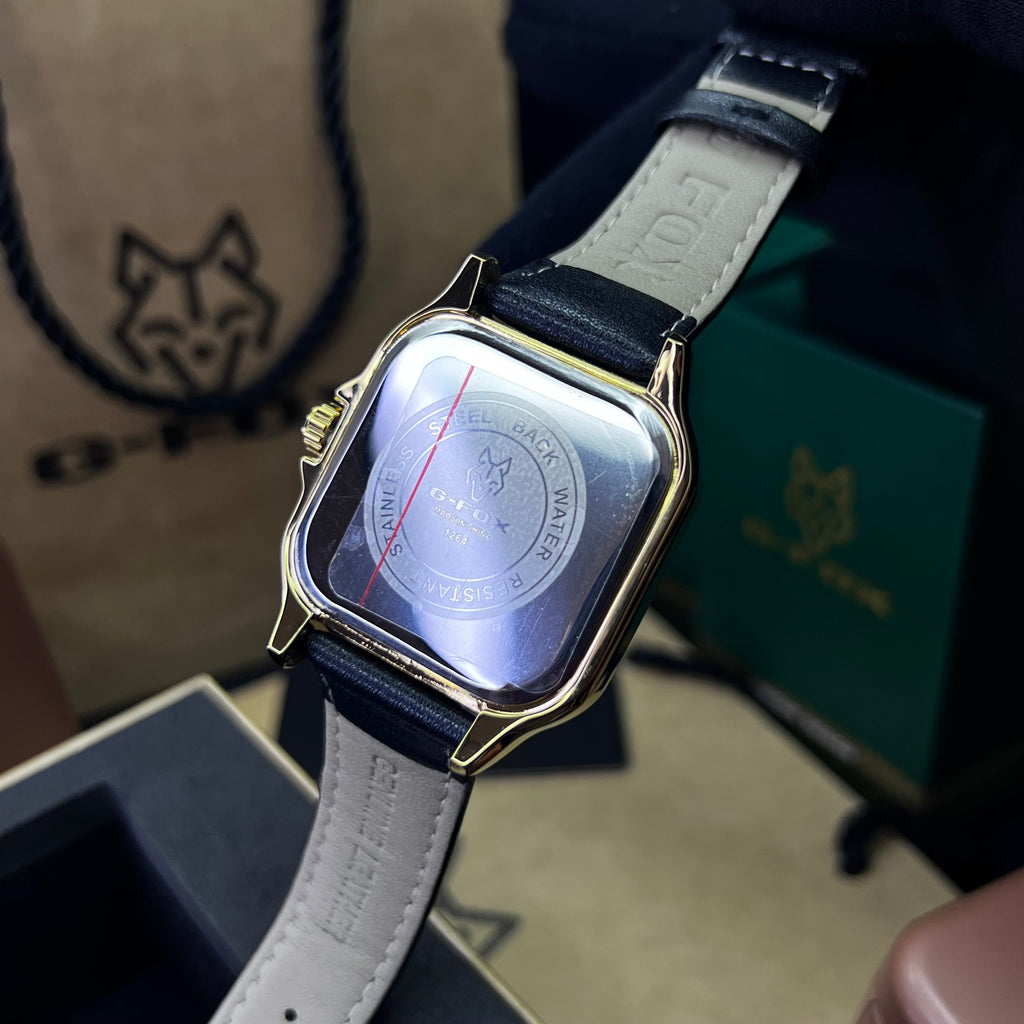 G FOX ORIGINAL x CARTIER PARA UNISEX SUMERGIBLE  REF-SANTOS CUBANO-1264-NB