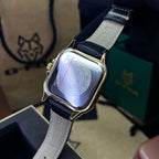 G FOX ORIGINAL x CARTIER PARA UNISEX SUMERGIBLE  REF-SANTOS CUBANO-1264-NB