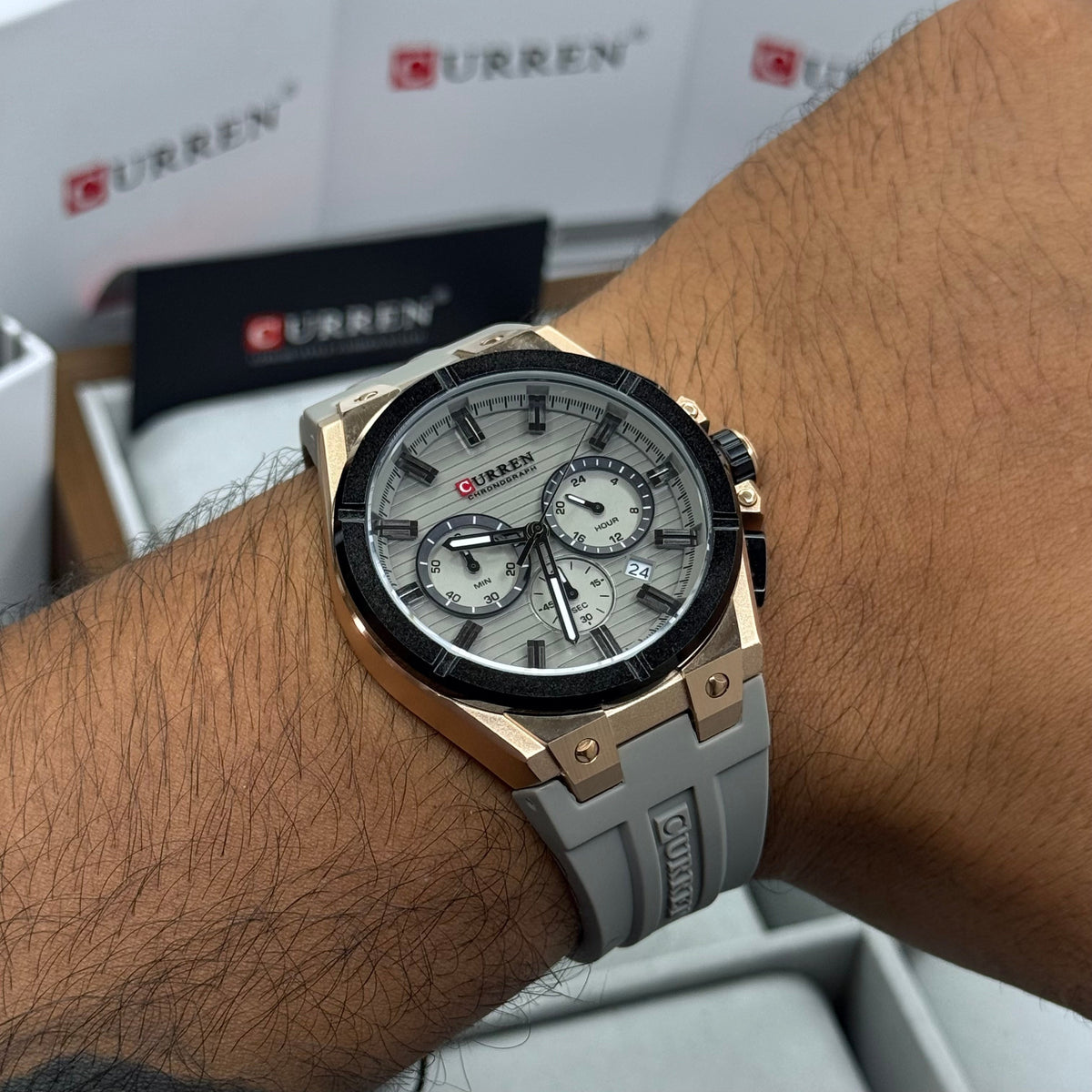 CURREN ORIGINAL PARA HOMBRE FUNCIONAL REF 8487 GOR