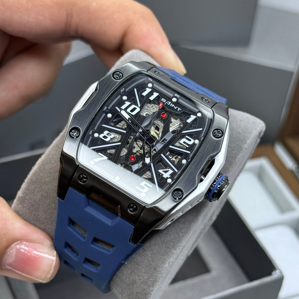 SAINT x RICHARD MILLER ORIGINAL PARA HOMBRE AUTOMATICO GOMA REF-9087-AN
