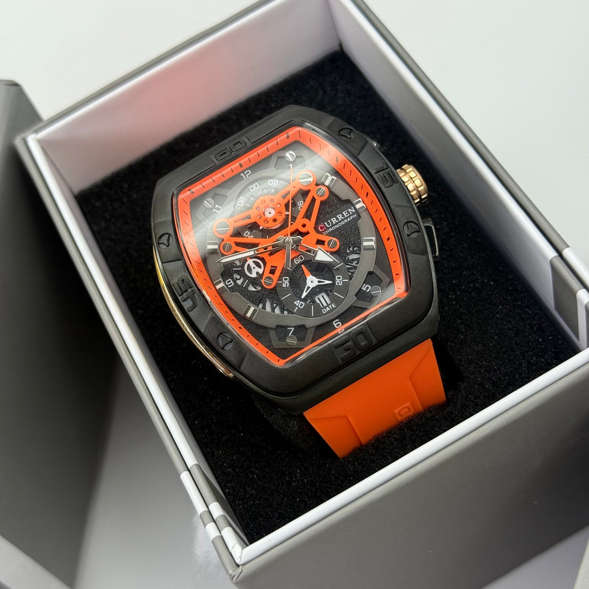 CURREN x RICHARD MILLER ORIGINAL PARA HOMBRE FUNCIONAL REF 8443-N