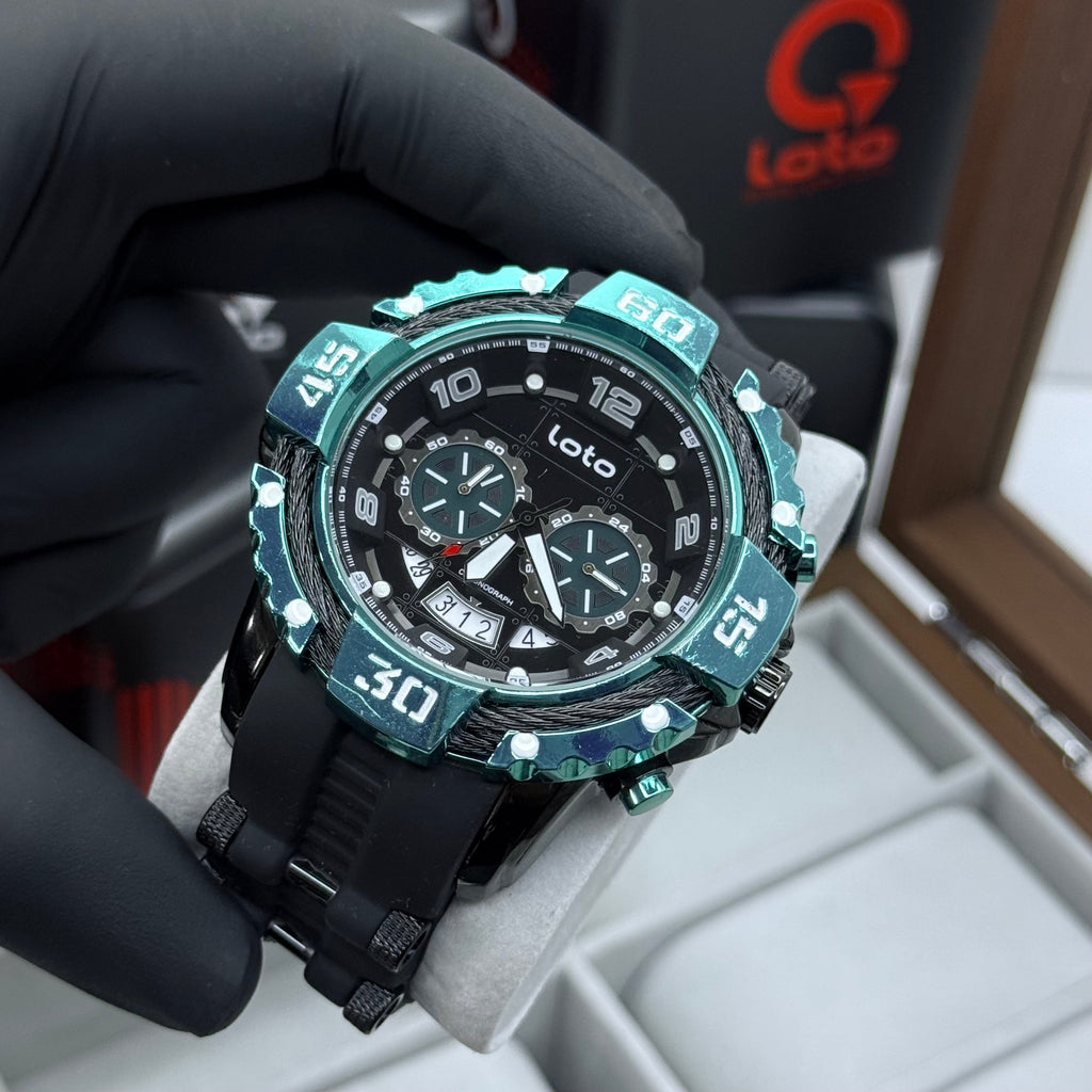 LOTO X INVICTA ORIGINAL  FUNCIONAL SUMERGIBLE PARA HOMBRE REF-2544-NA
