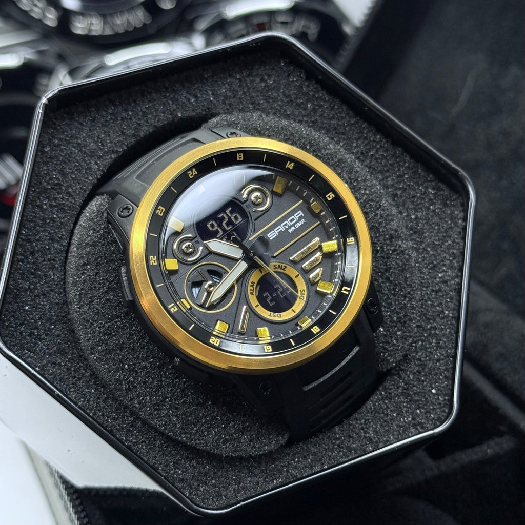 SANDA ORIGINAL DOBLE HORA PARA HOMBRE REF-3379-NDN