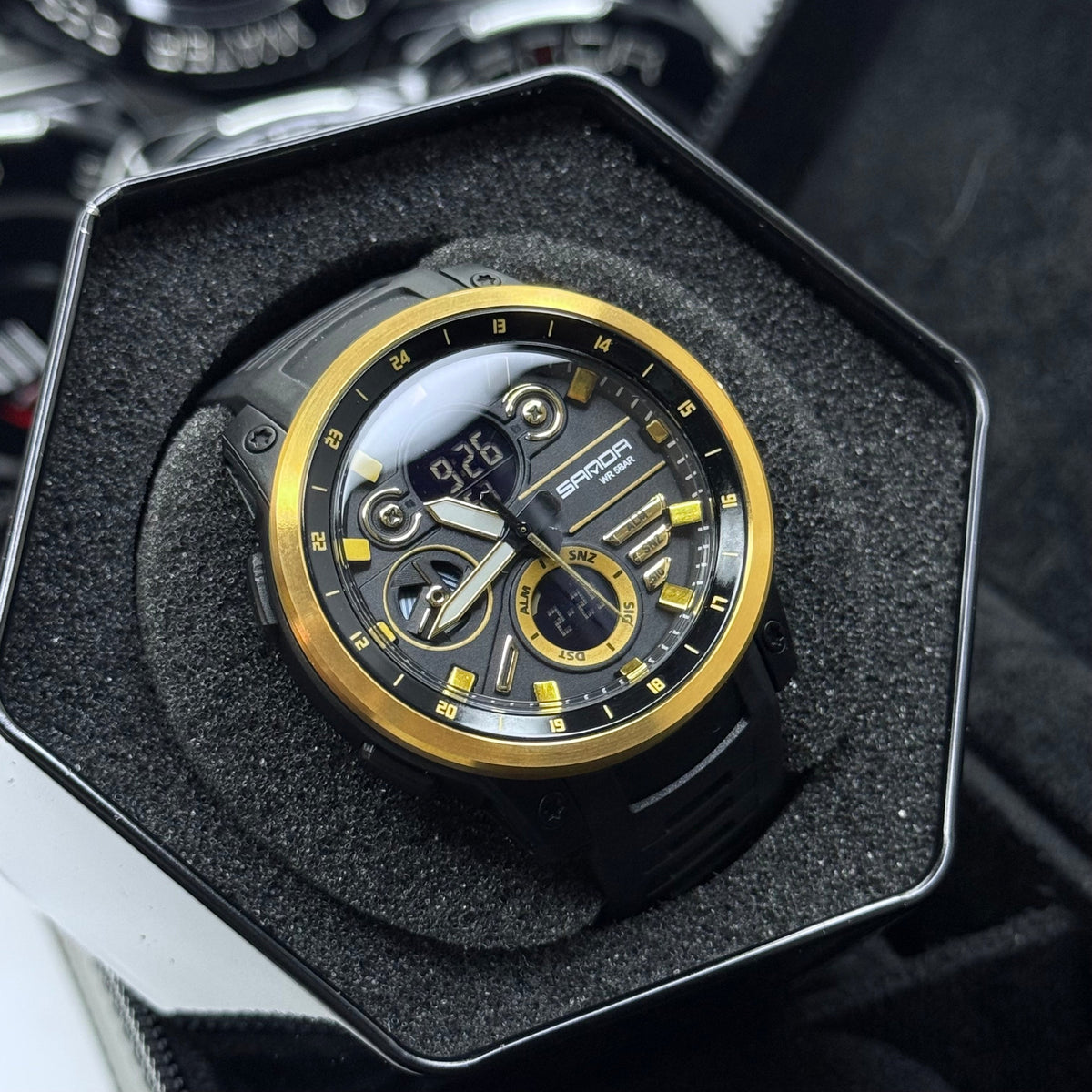 SANDA ORIGINAL DOBLE HORA PARA HOMBRE REF-3379-NDN
