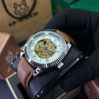 G FOX ORIGINAL x RLX SUMERGIBLE PARA HOMBRE AUTOMATICO REF-PRESIDENT 22013-CPB