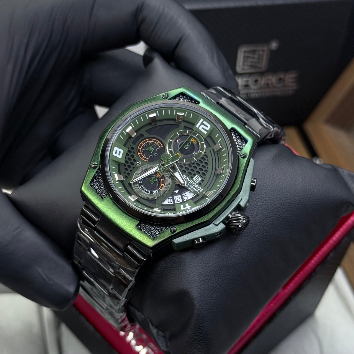 NAVIFORCE CRONOGRAFO ORIGINAL PARA HOMBRE REF NF8051-NV