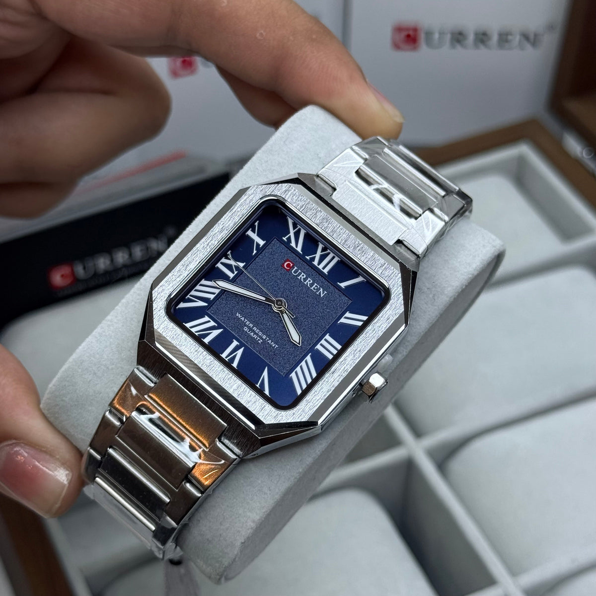 CURREN X CARTIER ORIGINAL PARA HOMBRE REF SANTOS 8482-PA