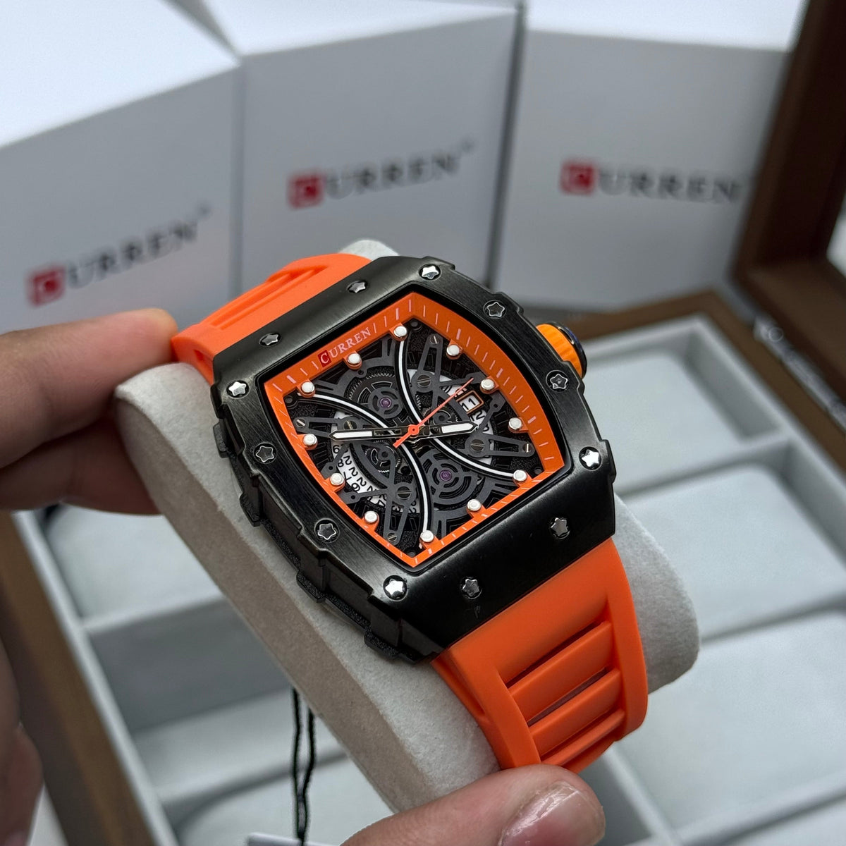 CURREN ORIGINAL X RICHARD MILLER PARA HOMBRE REF 8438-N