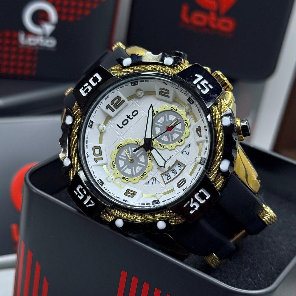 LOTO X INVICTA ORIGINAL  FUNCIONAL SUMERGIBLE PARA HOMBRE REF-2544-NDB