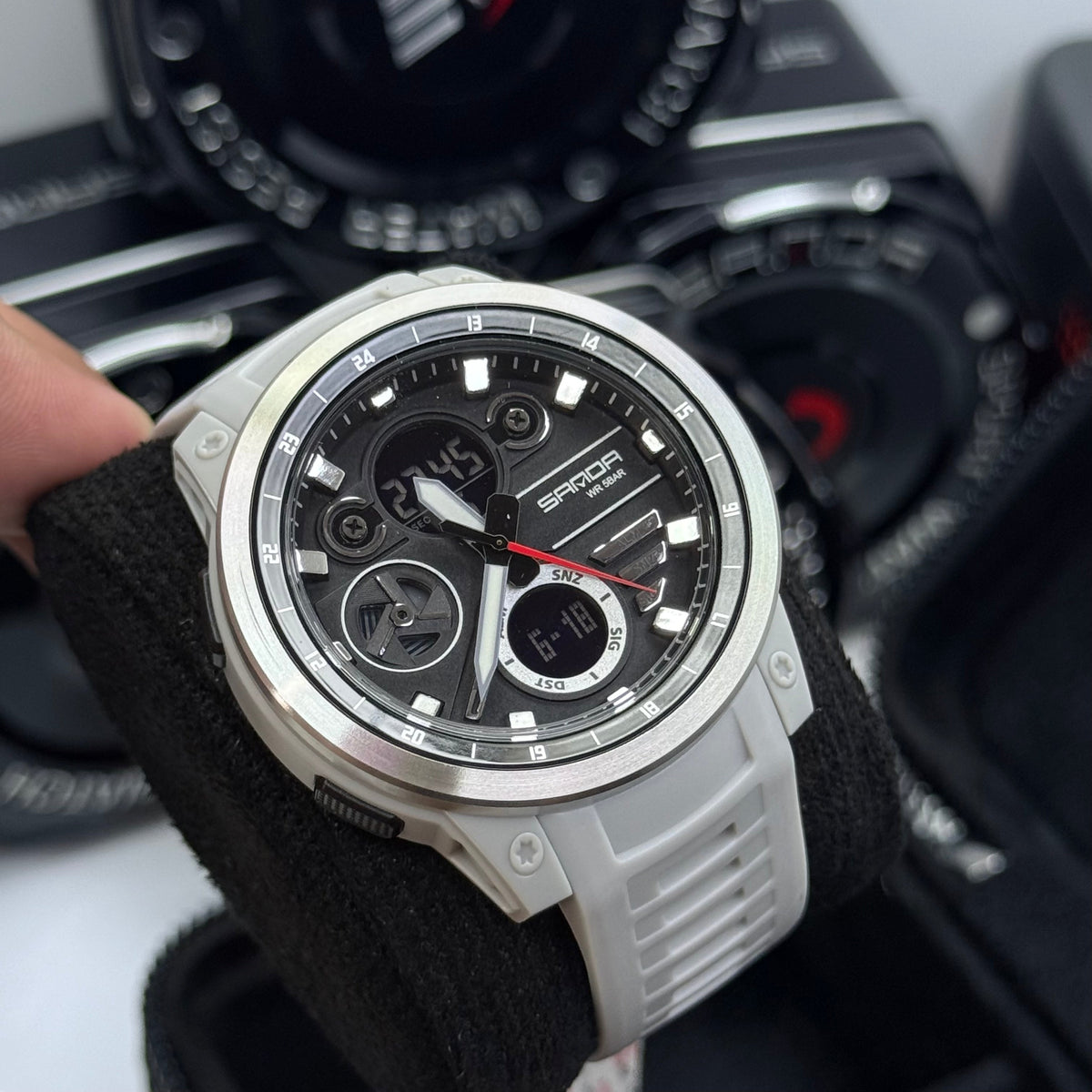 SANDA ORIGINAL DOBLE HORA PARA HOMBRE REF-3379-GPG
